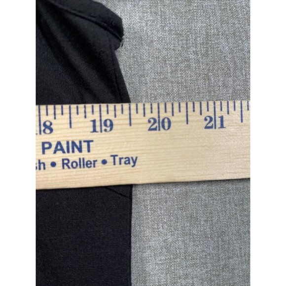 Calvin Klein Women's Sheath Style Dress Size L Black Sleeveless Sweater Collar - Picture 7 of 13